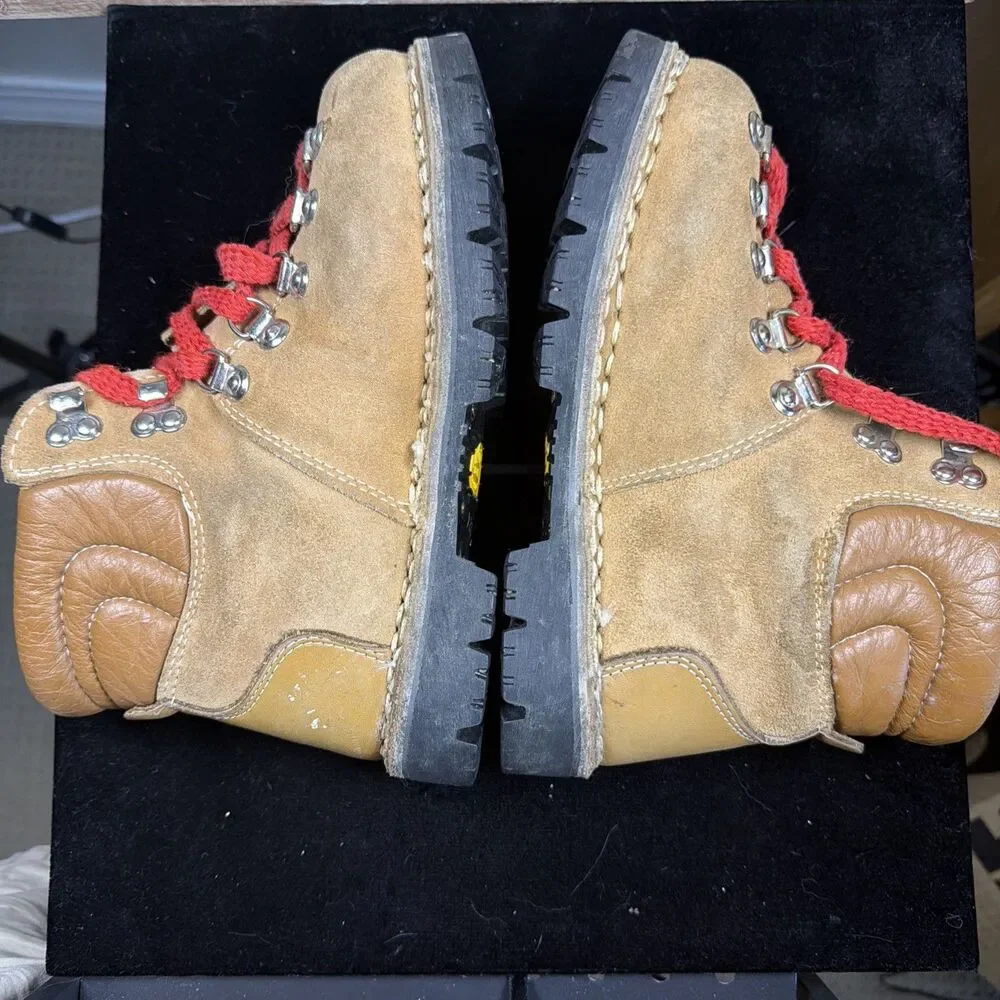 Vintage Kinney Colorado Italian Hiking Boots 7.5 Made In Italy